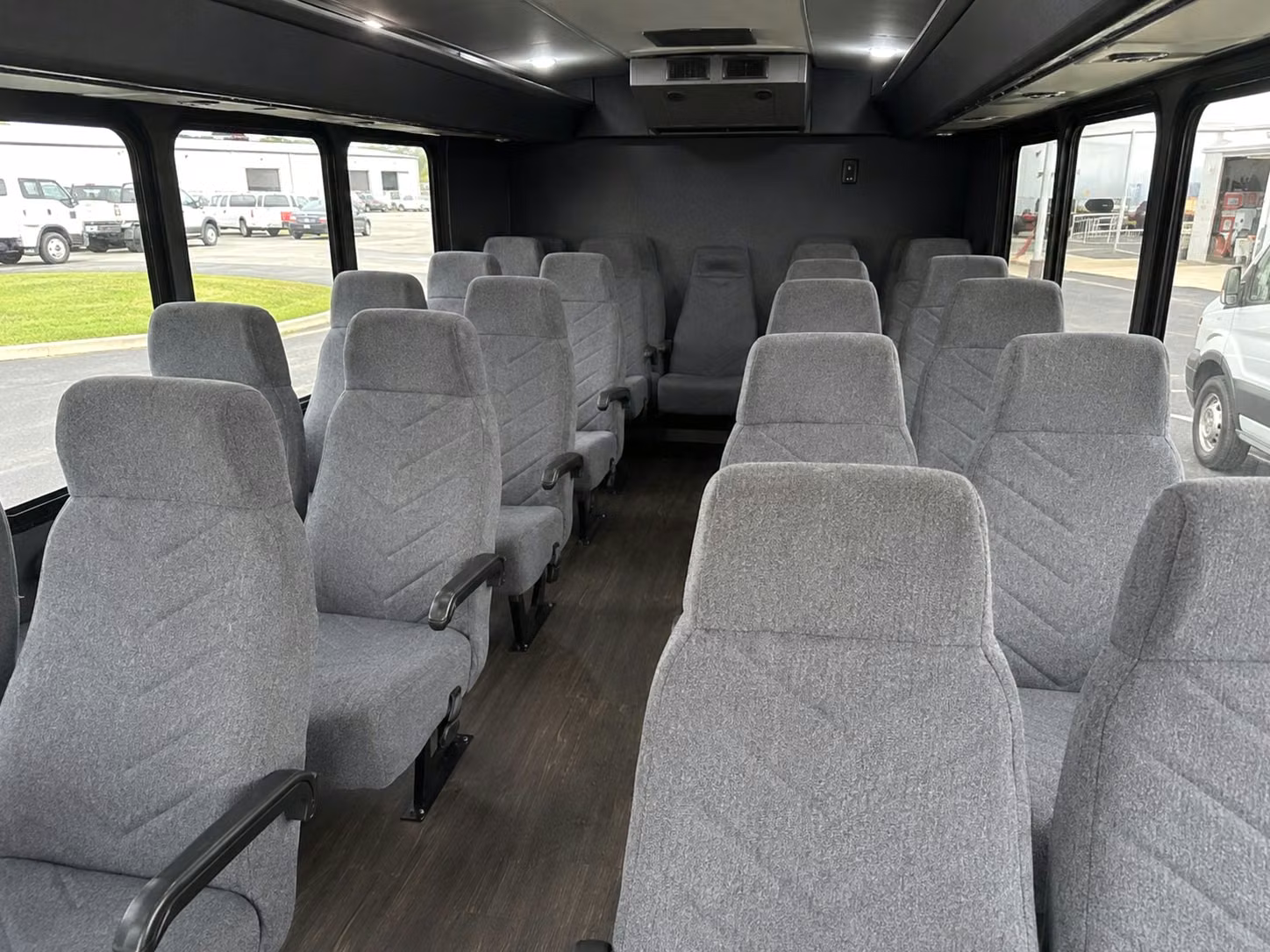 18 passenger minibus inside