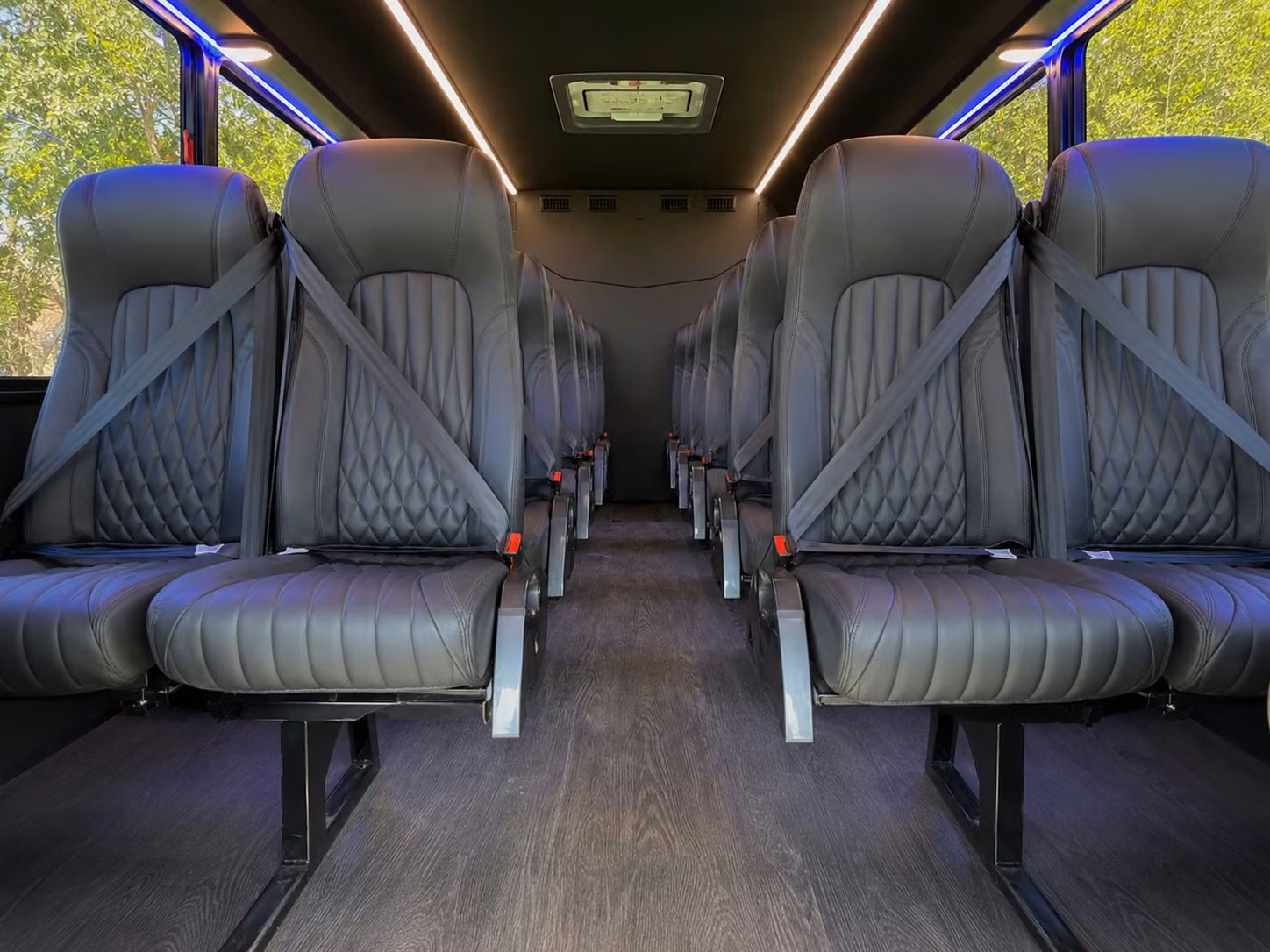 20 passenger minibus inside