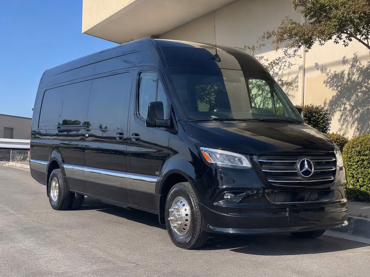 sprinter van with driver